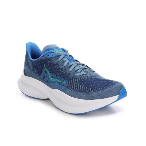 Hoka Mach 6 Men’s Running Shoes Size 10D Blue White Performance Trainers NEW In main image 5